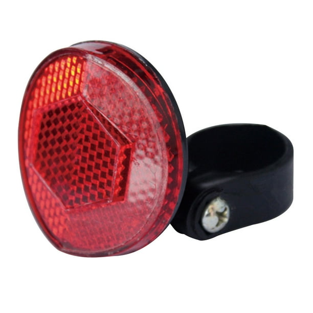 Bicycle Bike Safety Caution Warning Reflector Disc Rear Pannier Racks BLUS